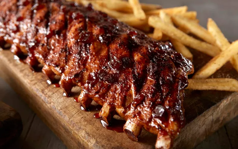 Fridays Whiskey Glaze Ribs